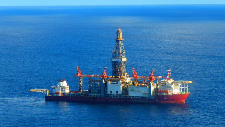 ODN II, sonda de perfuração afretada pela Petrobras para atuar na Margem Equatorial. Fonte: Marinha do Brasil